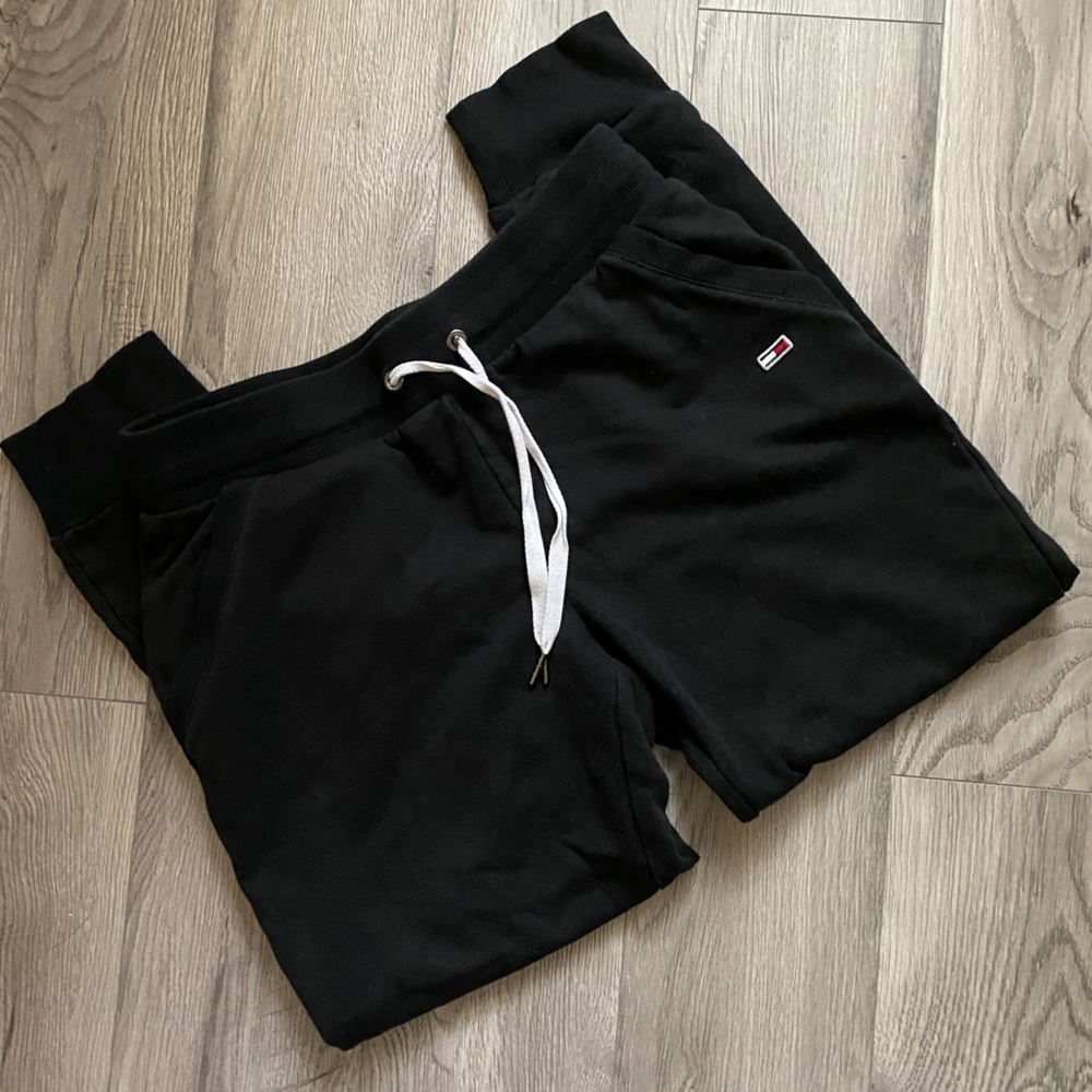 Tommy Hilfiger Black Joggers Sweatpants EUC